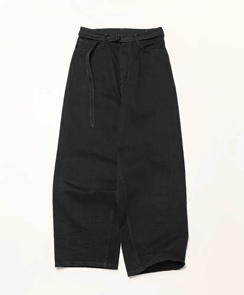 12.9Oz Denim Bias Belted Pants