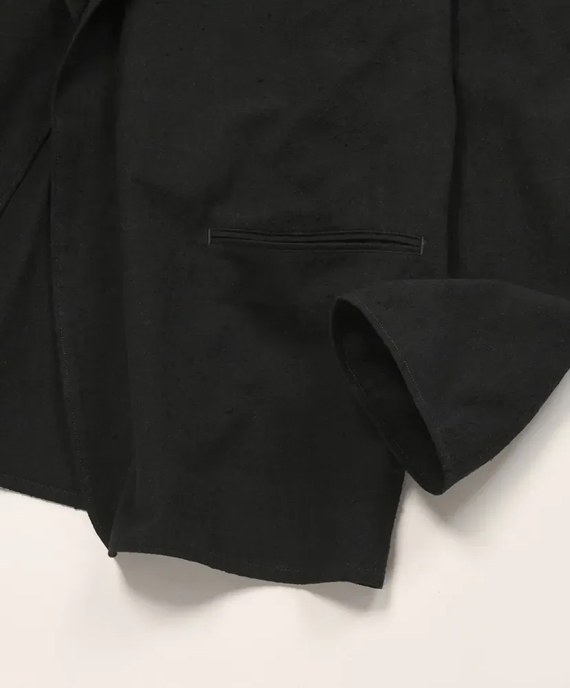 Silk/Cotton Nep Cardigan Jacket