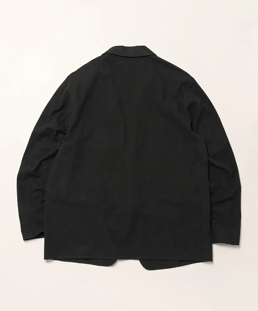 Silk/Cotton Nep Cardigan Jacket