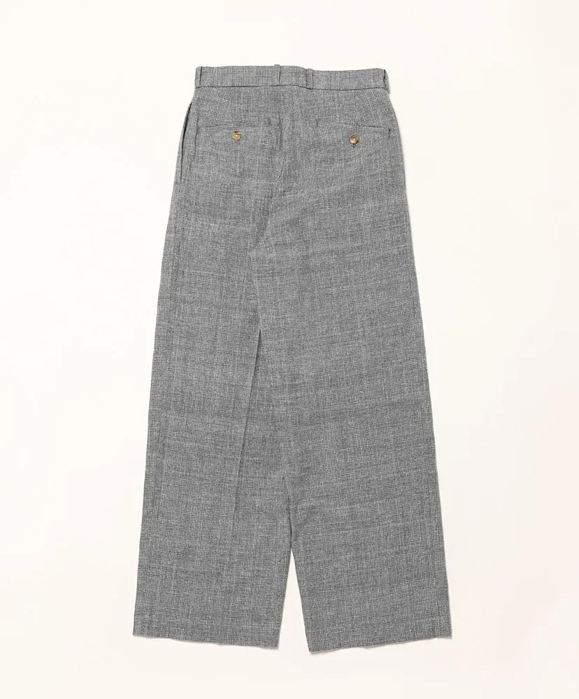 Mix Heather Cotton Trousers