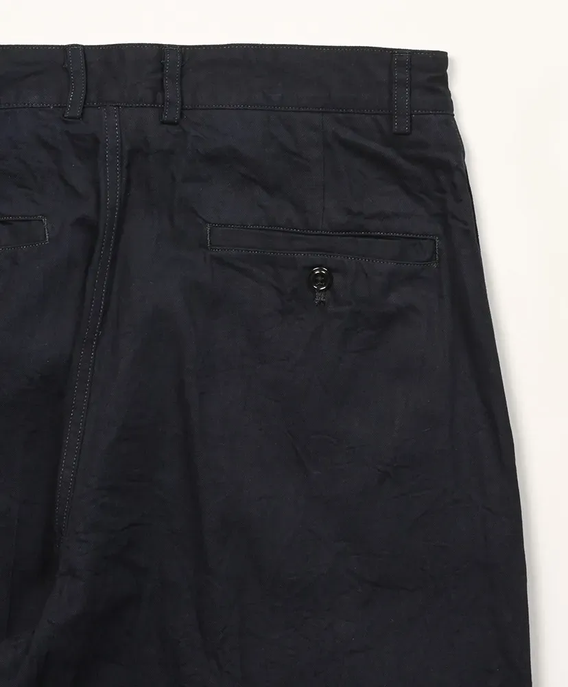 Light Oz Denim Military Trousers