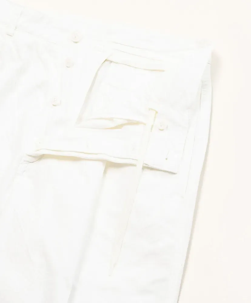 Light Oz Denim Military Trousers