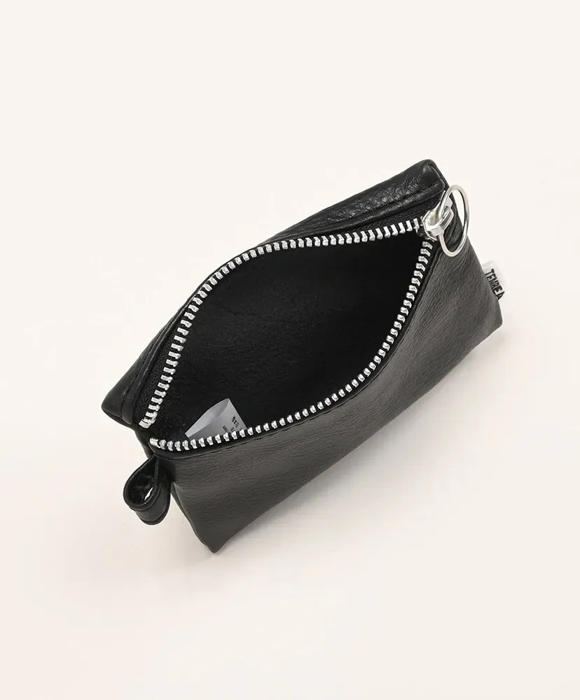 Flat Pouch Small - Shrink Leather