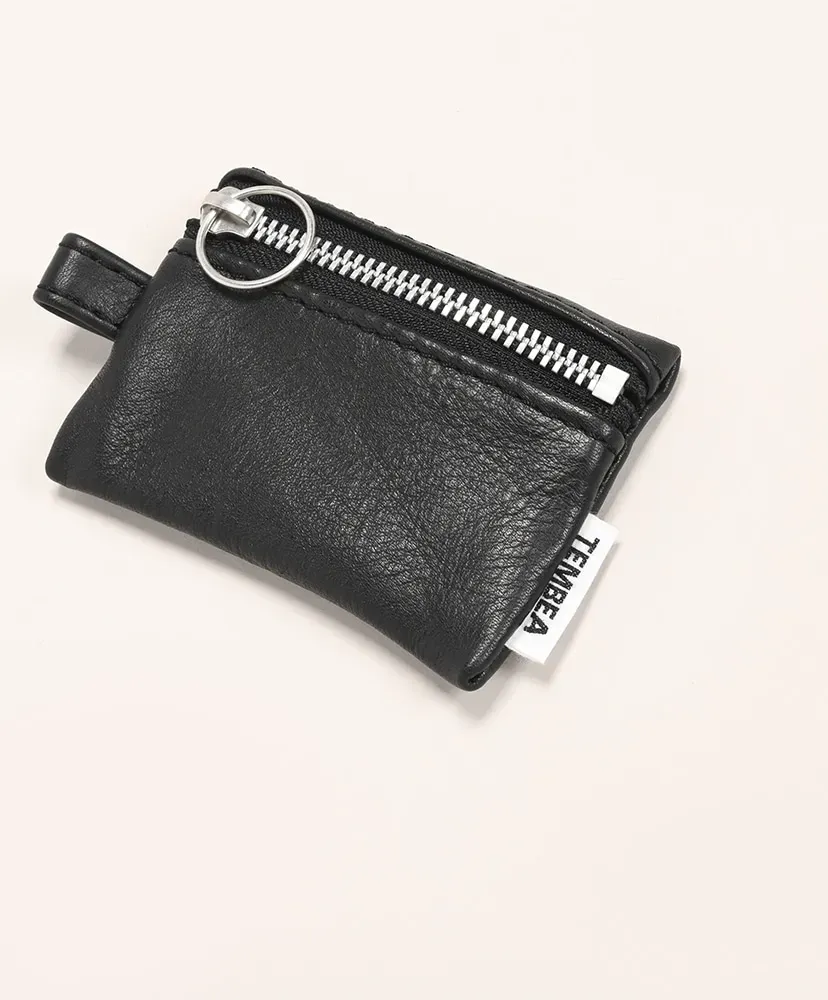 Flat Pouch Mini - Shrink Leather