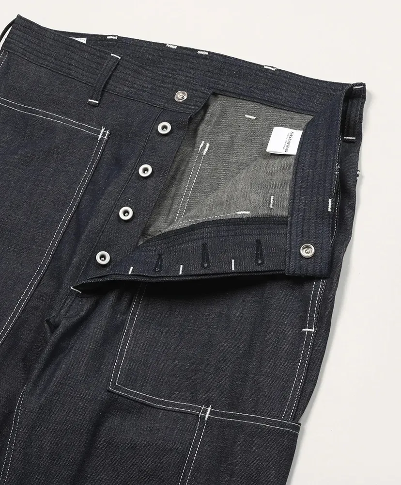 Landscaper Pants - Military Denim
