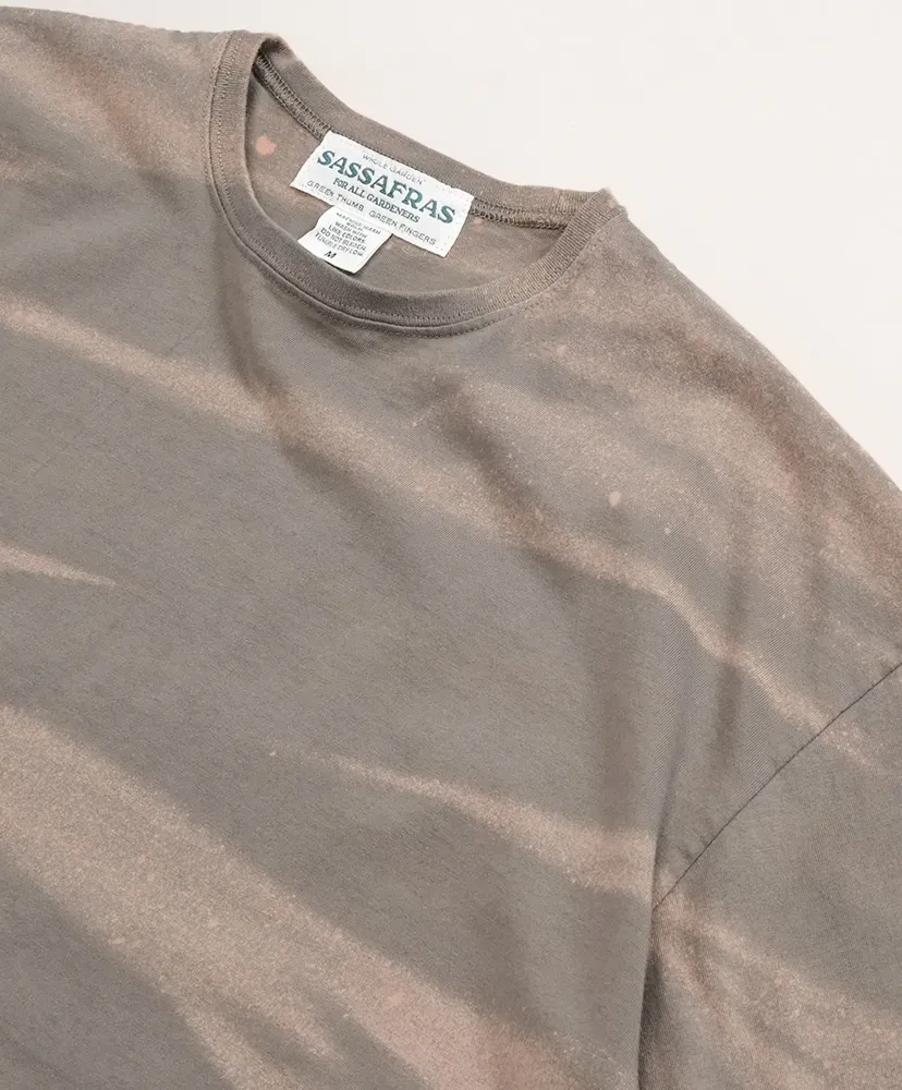Sludge Border T 1/2 - Single Yarn Cotton