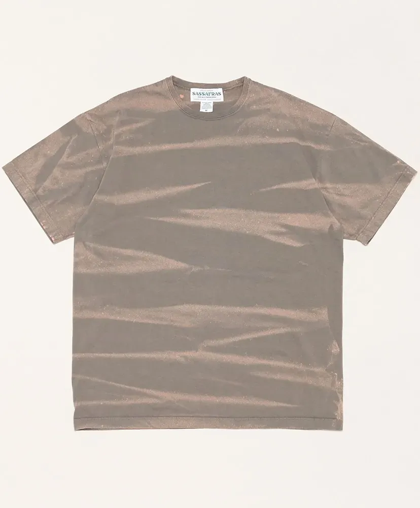Sludge Border T 1/2 - Single Yarn Cotton