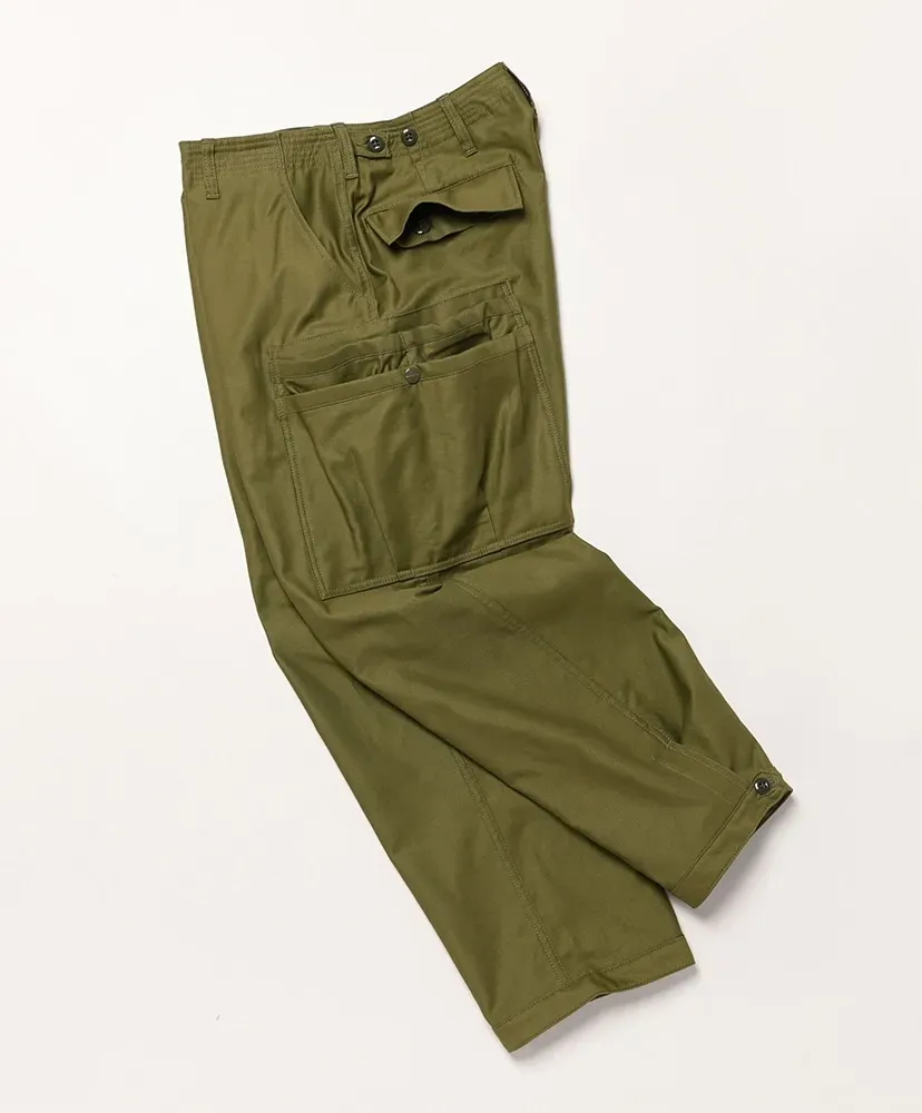 Overgrown Pants 4/5 - Back Satin