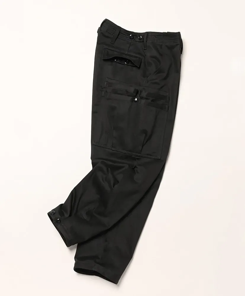 Overgrown Pants 4/5 - Military Satin