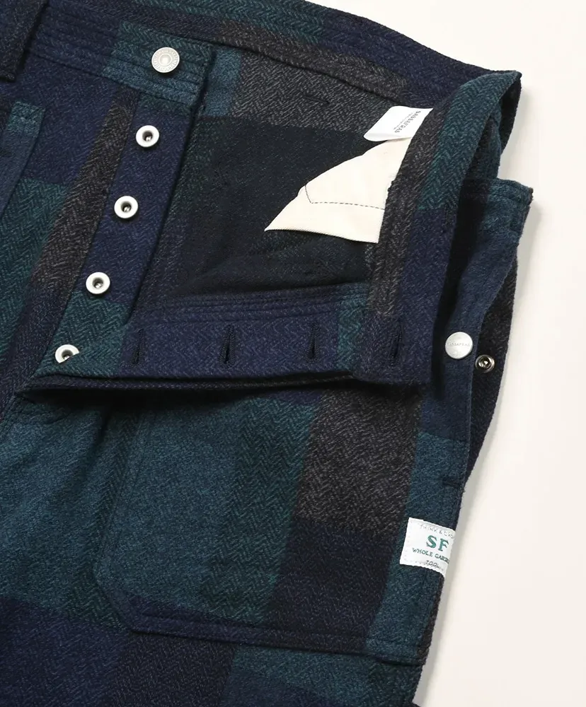 Fall Leaf Gardener Pants 4/5 - Cotton Tweed