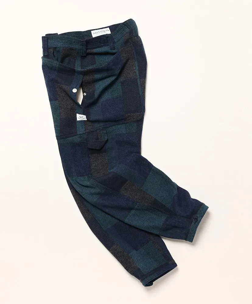 Fall Leaf Gardener Pants 4/5 - Cotton Tweed