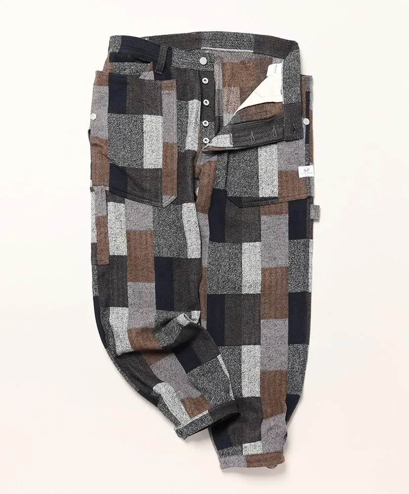 Fall Leaf Gardener Pants 4/5 - Cotton Tweed