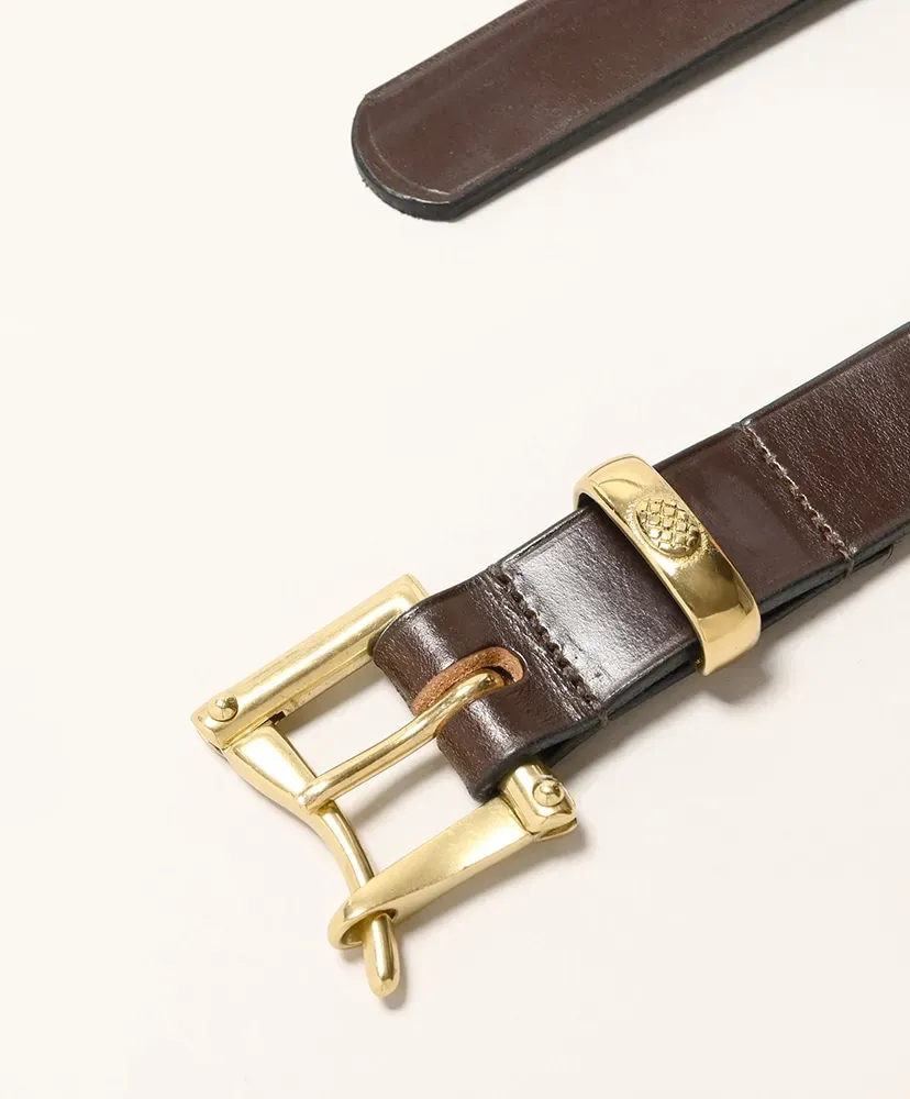 1.25 Inch Quick Release Buckle Belt -Brass
