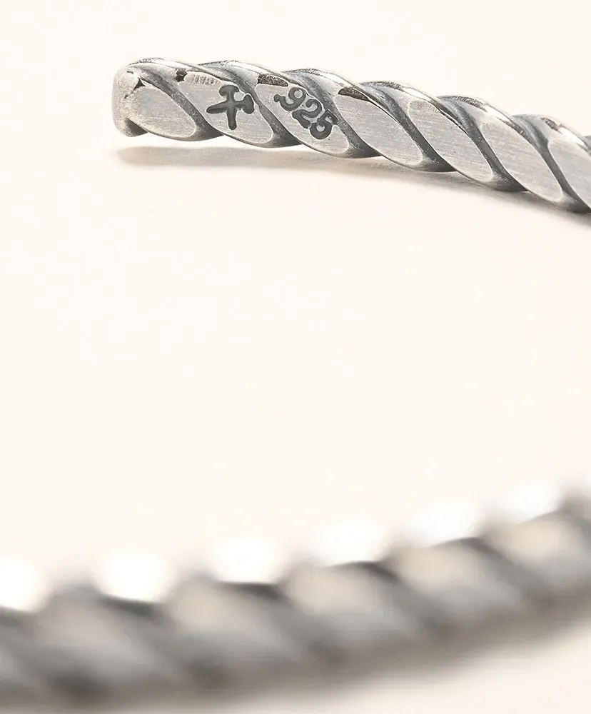 Plait Cuff - Sterling Silver