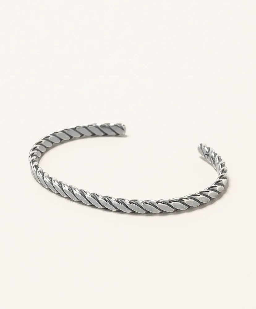 Plait Cuff - Sterling Silver