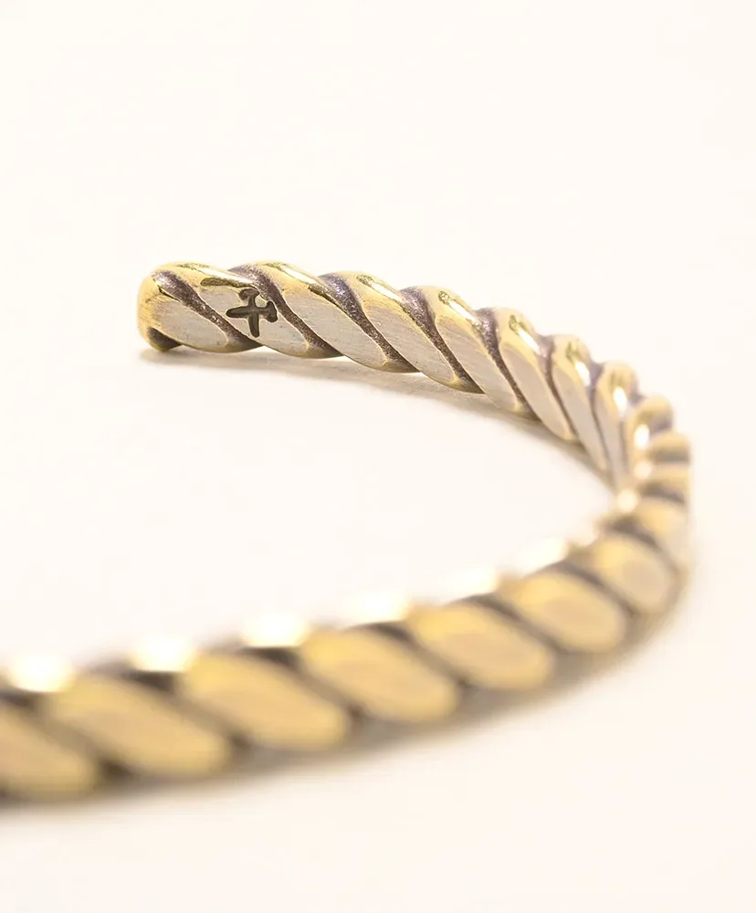 Plait Cuff - American Brass