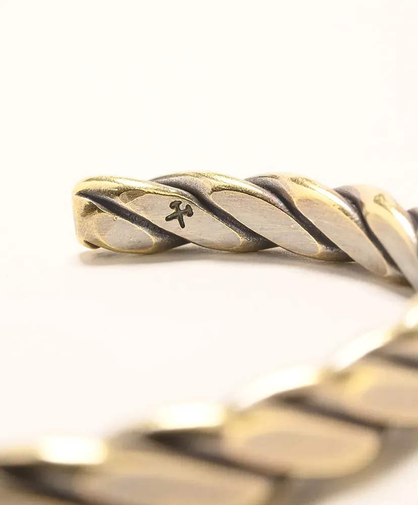 Heavyweight Plait Cuff - American Brass