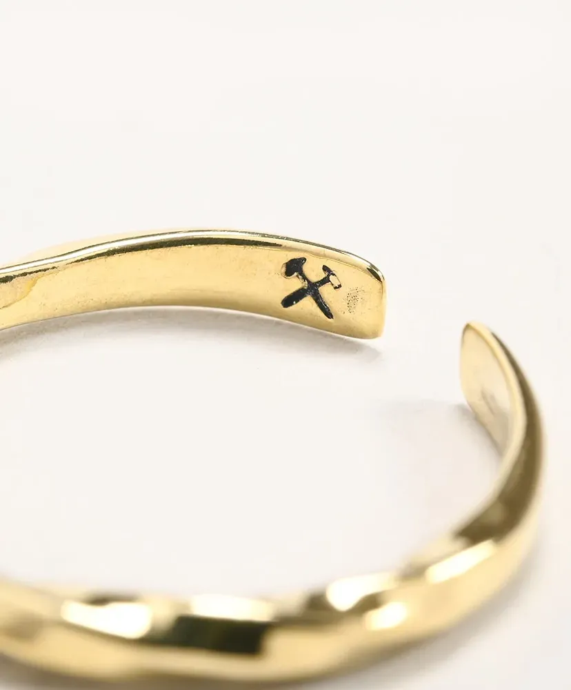 Twisted Cuff Ring - American Brass