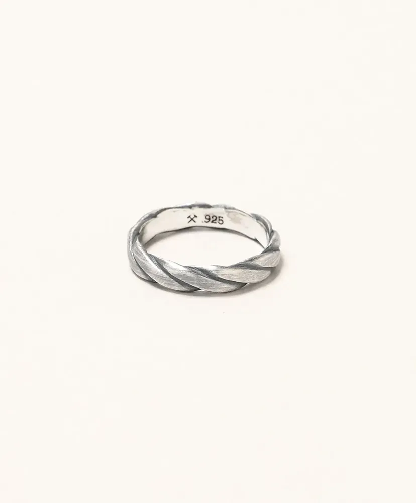 Plait Ring - Sterling Silver
