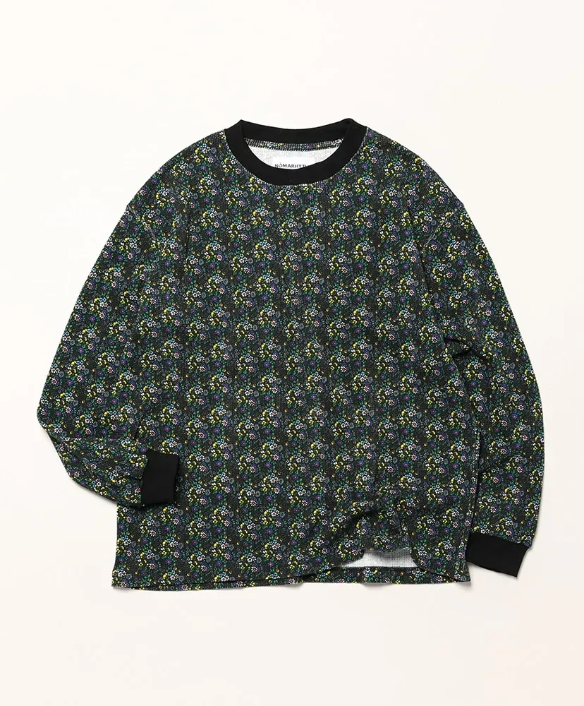 Small Flower Waffle Tee