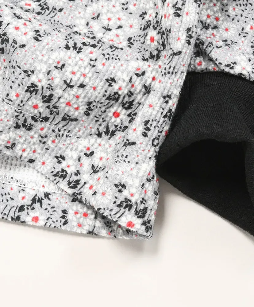 Small Flower Waffle Tee