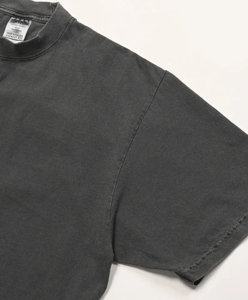 Garment Dye Drop Shoulder T-Shirt