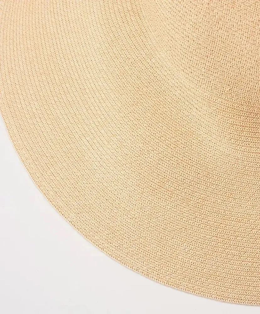 Ew-004C Paper Braid Bowler Hat