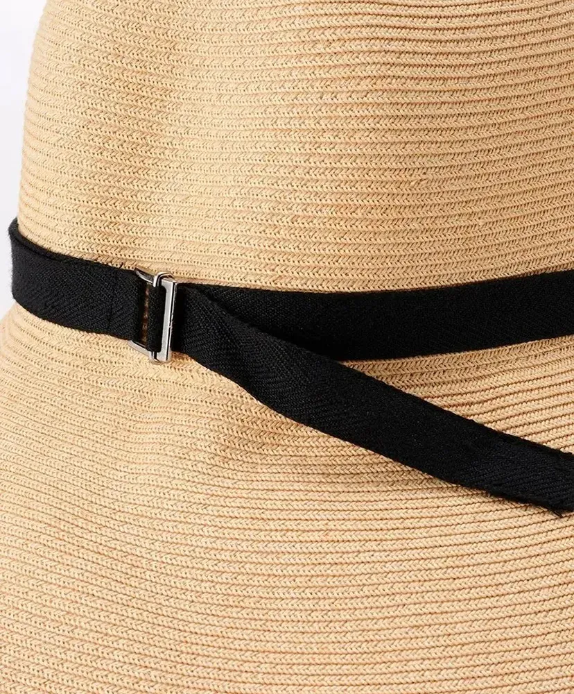 Ew-004C Paper Braid Bowler Hat