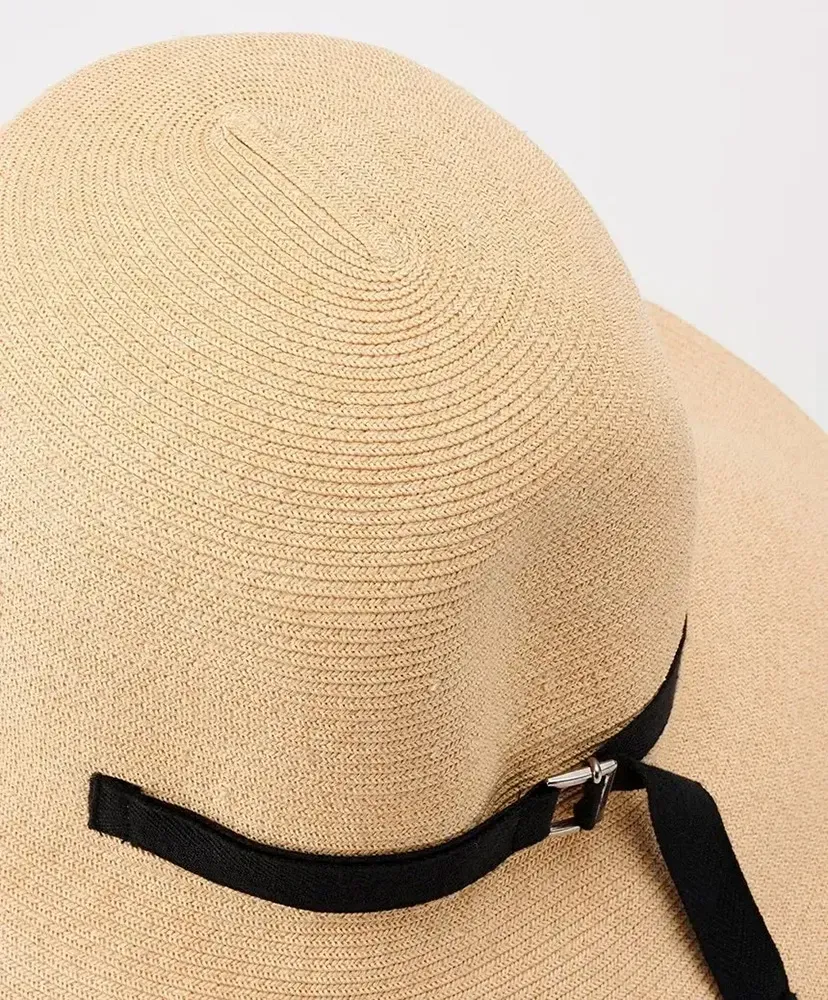 Ew-004C Paper Braid Bowler Hat