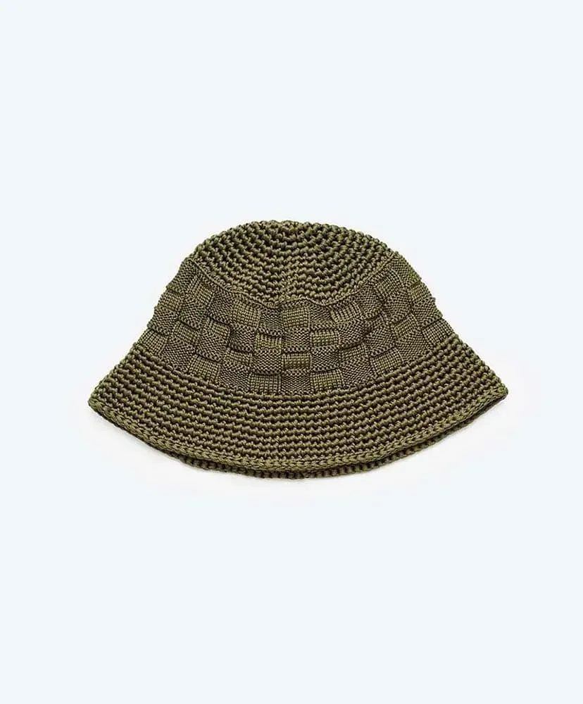 Poly Knit Bucket Hat