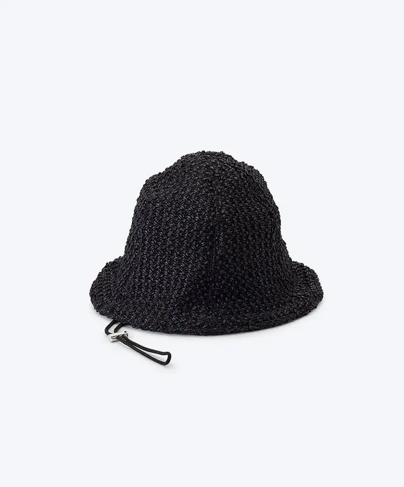 W-251245 Nylon Rayon Raschel Mesh Tulip Hat