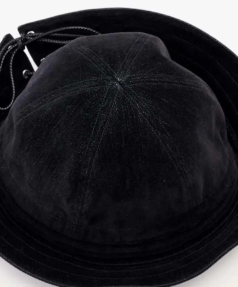 Flocky Printed Denim 2Way Sailor Hat