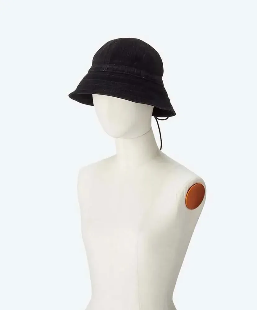 Flocky Printed Denim 2Way Sailor Hat