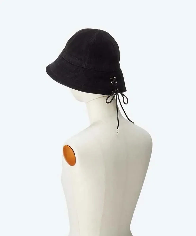 Flocky Printed Denim 2Way Sailor Hat