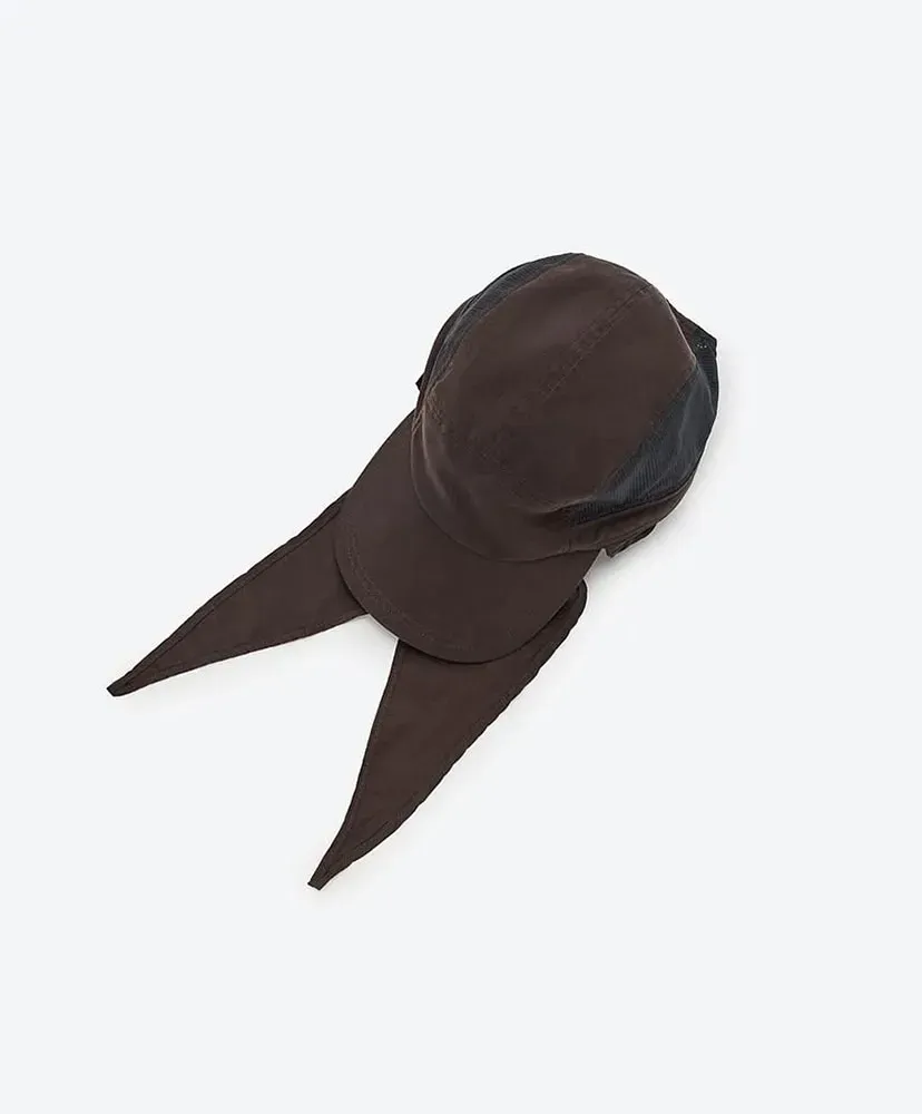Detachable Scarf Jet Cap