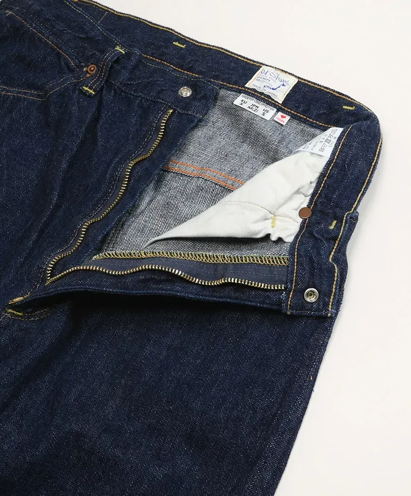 High Waist Original Selvedge Denim Pants