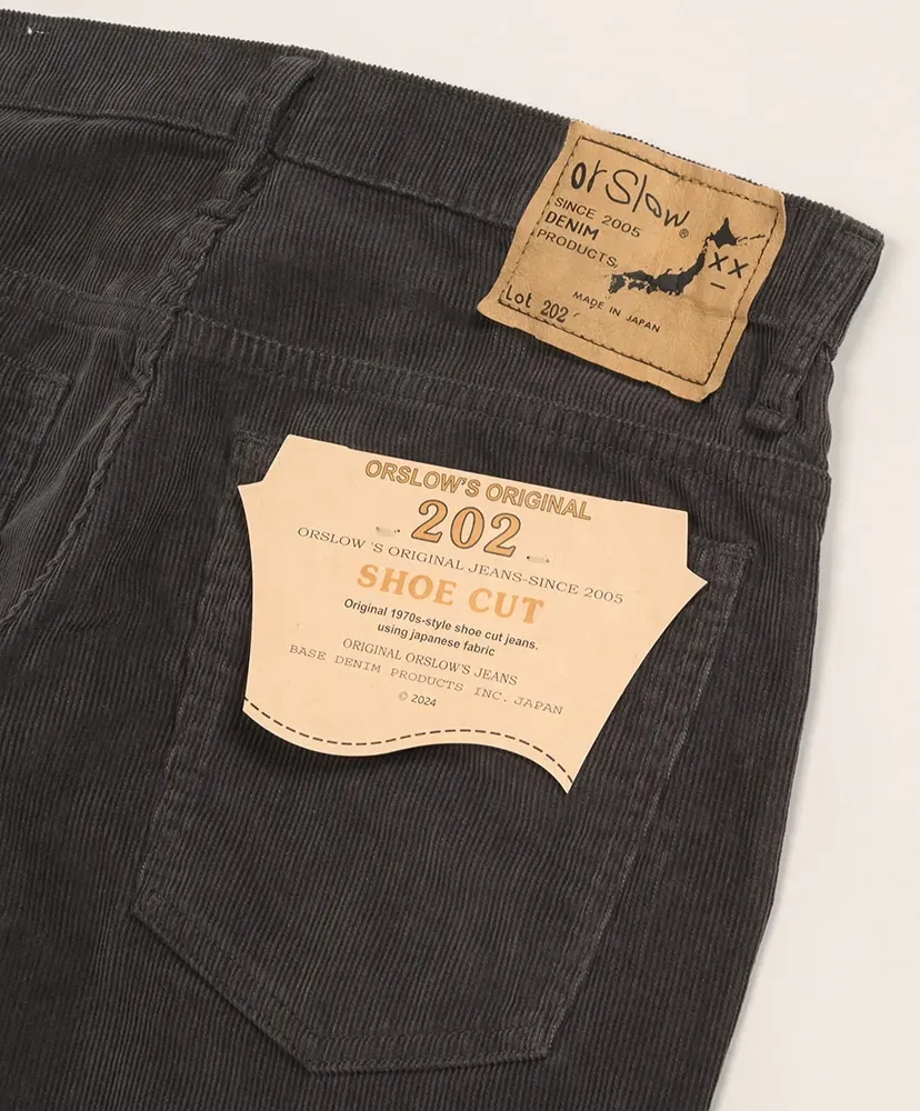 Shoe Cut Jeans Corduroy