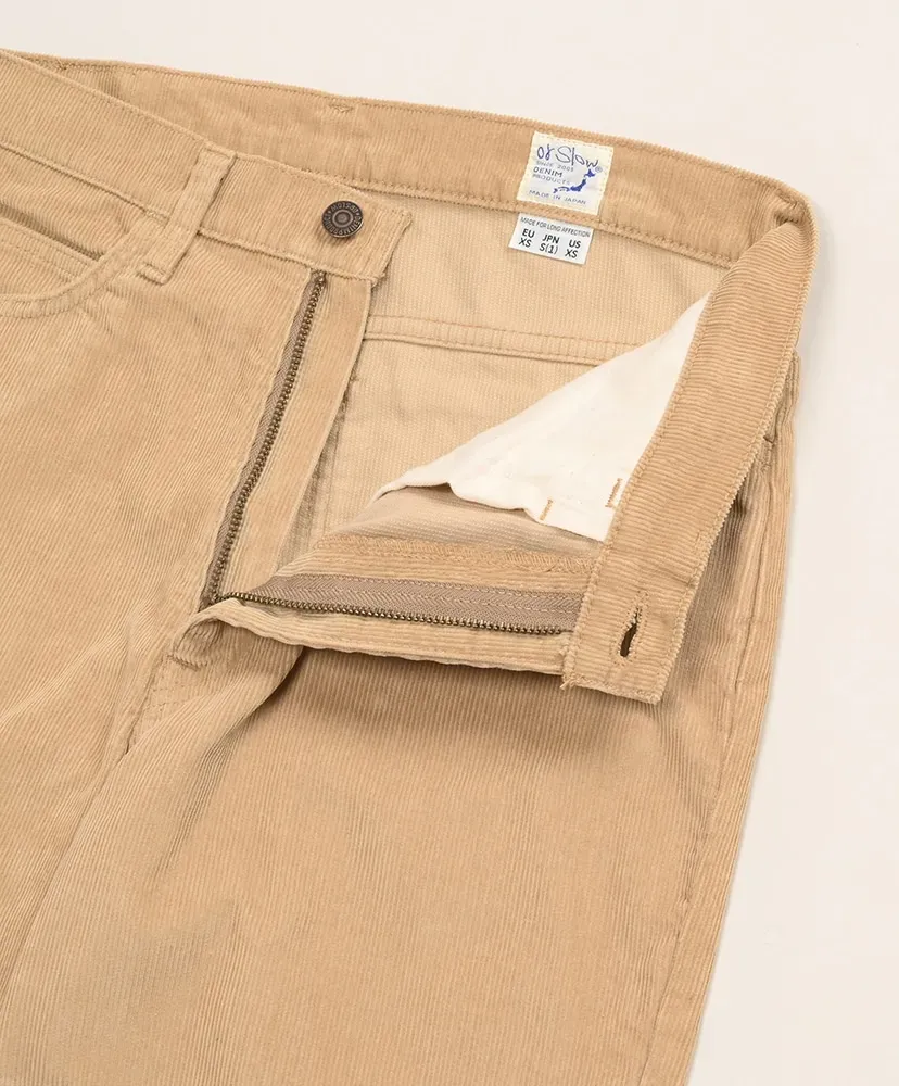 Shoe Cut Jeans Corduroy