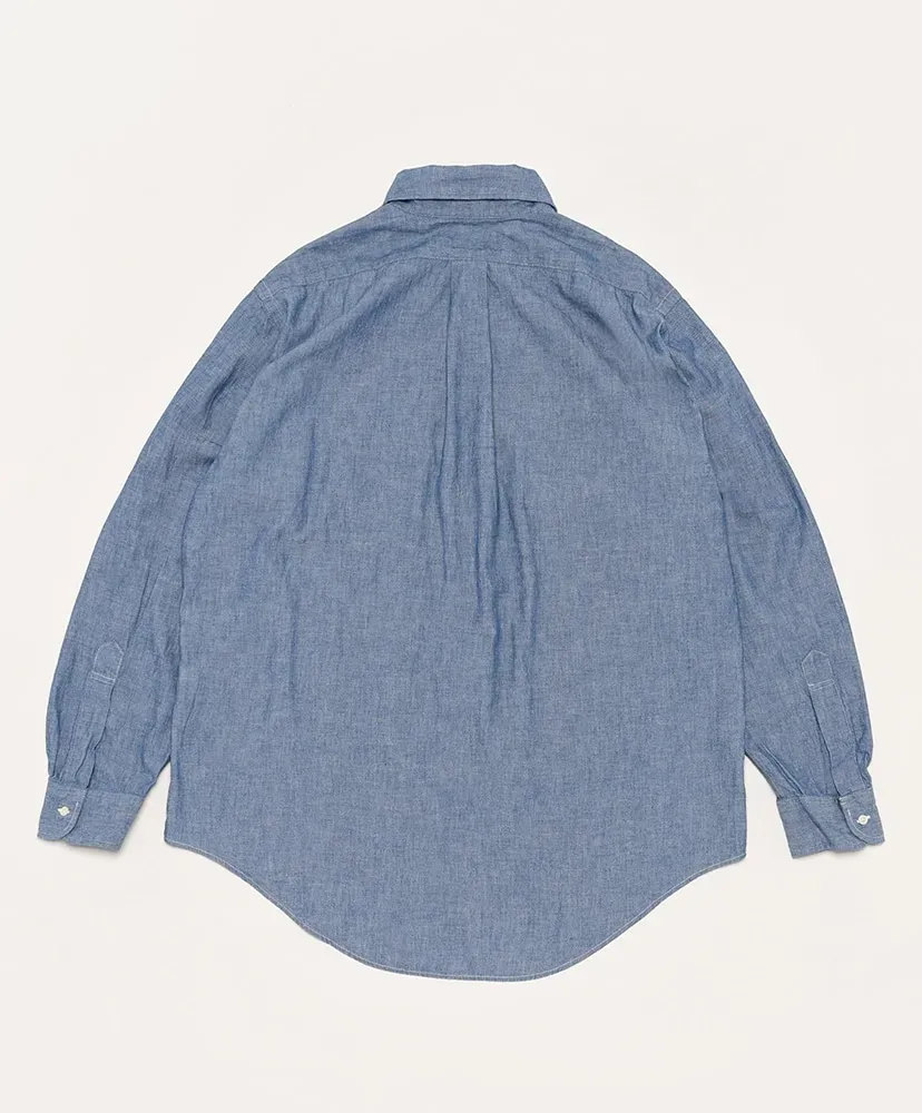 Chambray Standard Button Down Shirt
