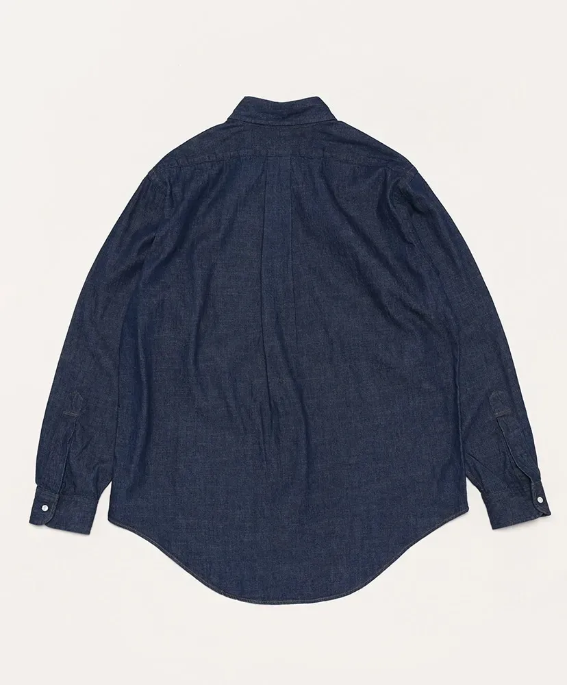 Denim Standard Button Down Shirt