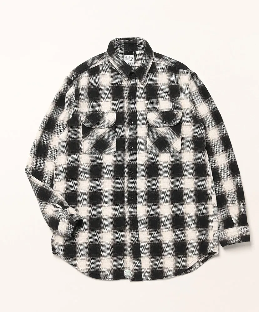Organic Cotton Relax Fit Heavyweight Flannel Shirt