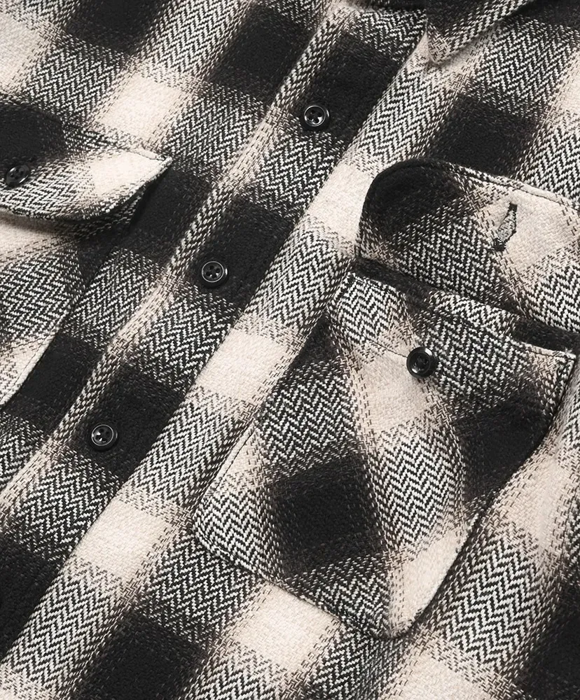 Organic Cotton Relax Fit Heavyweight Flannel Shirt