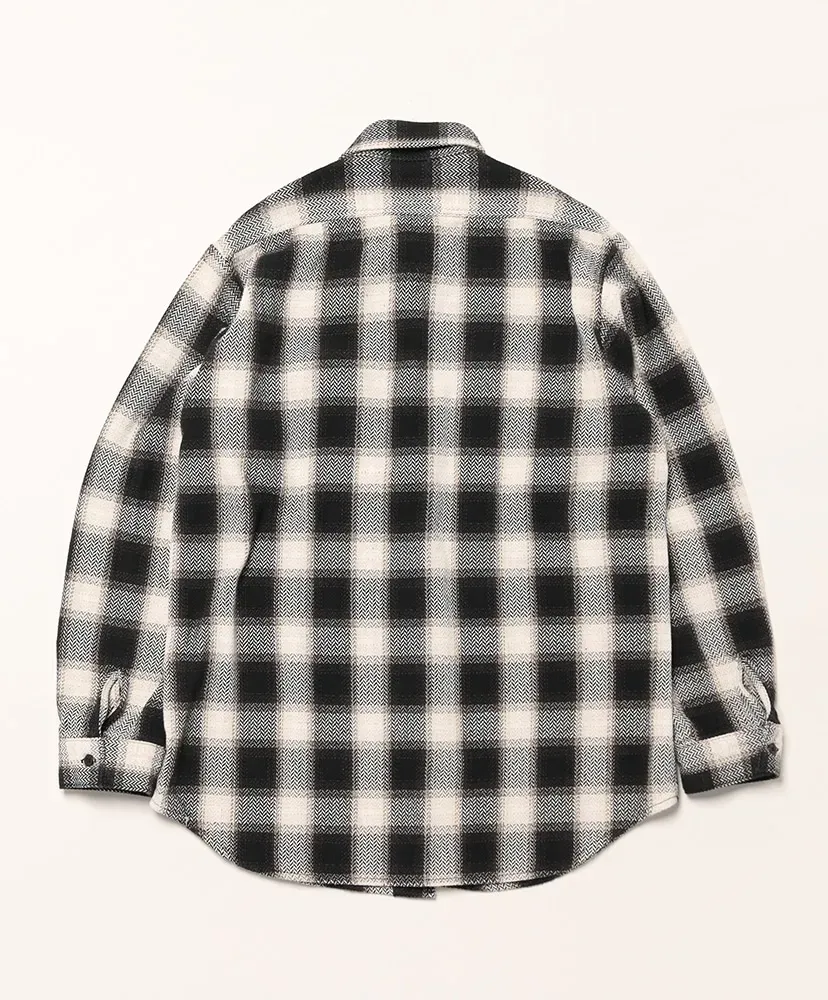 Organic Cotton Relax Fit Heavyweight Flannel Shirt