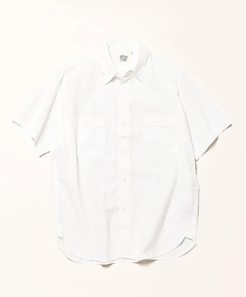 Short Sleeve Chambray Work Shirt