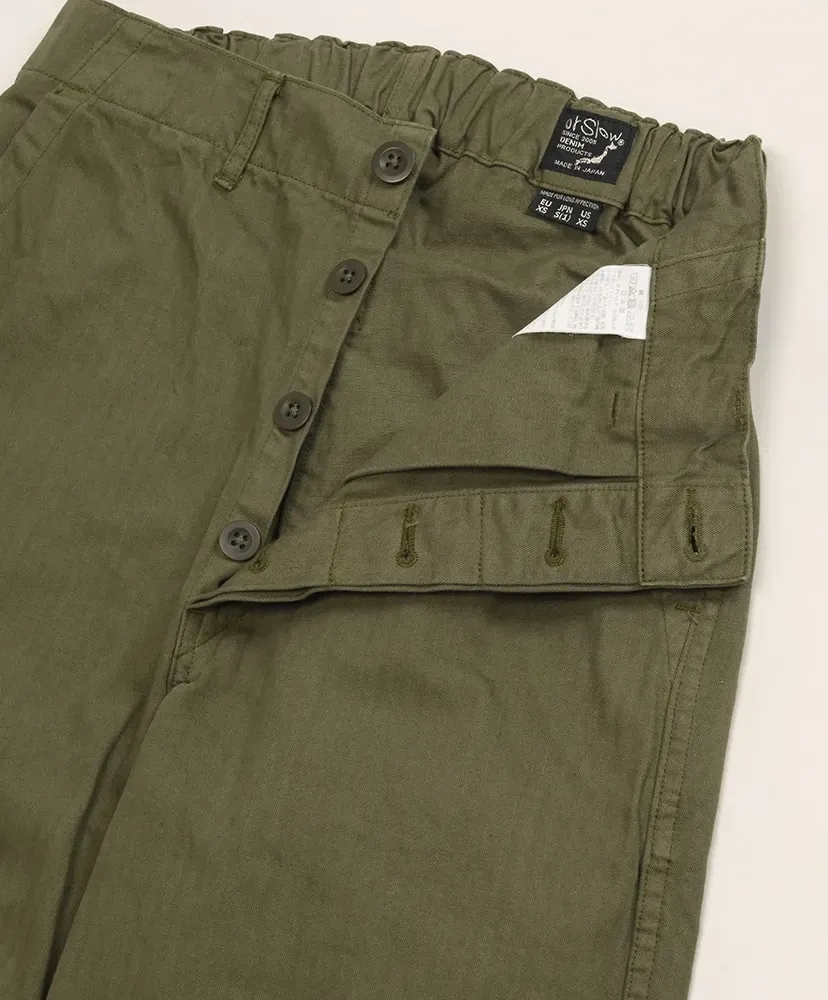 Wide Fit French Work Pants