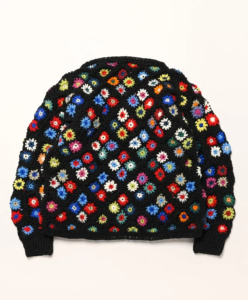 V-Neck Zip Cardigan - Diamond
