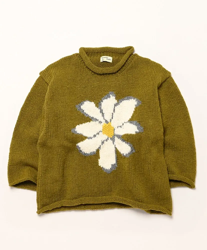 All Roll Knit - Flower