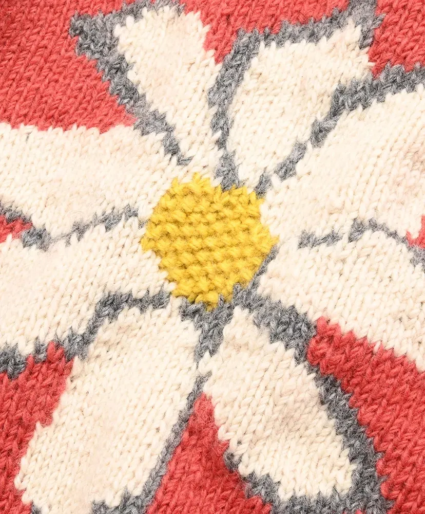 All Roll Knit - Flower