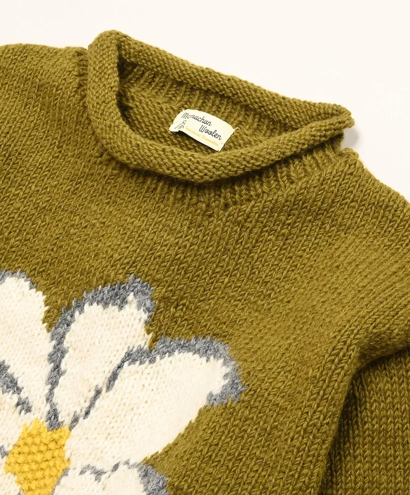 All Roll Knit - Flower