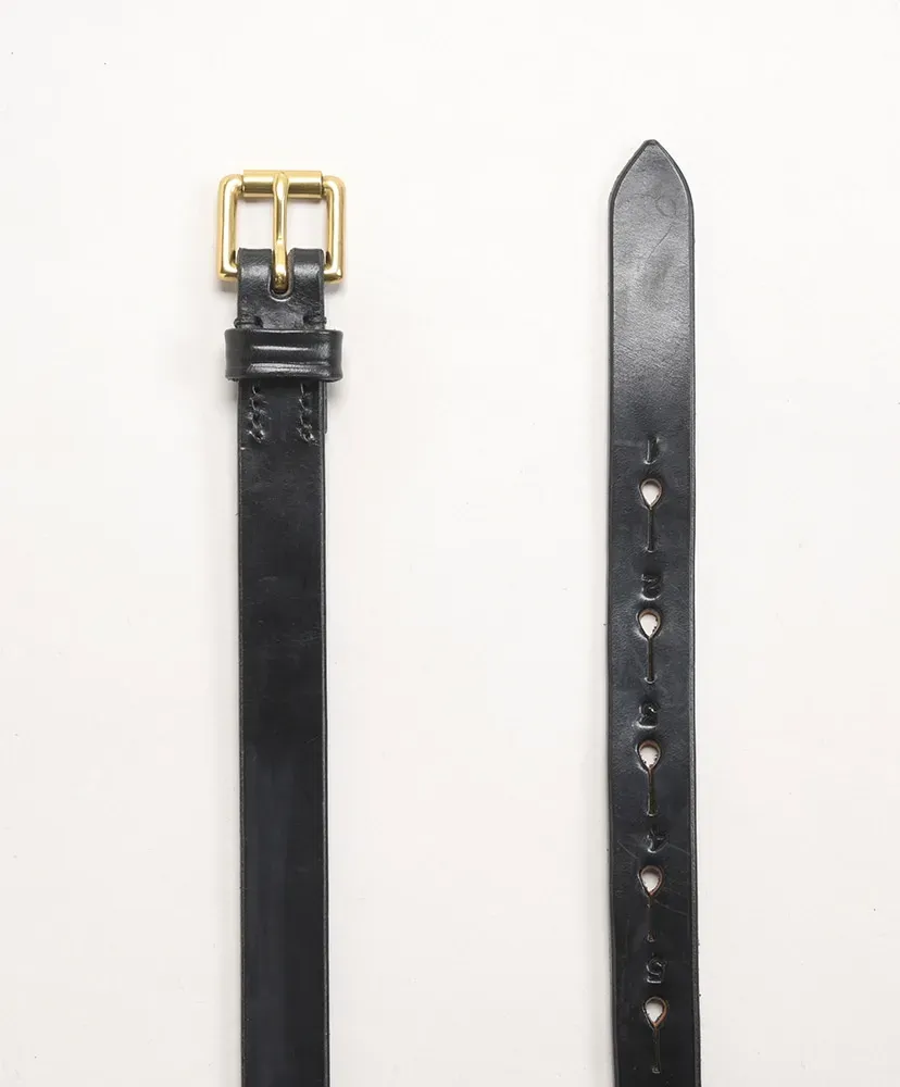 Long Saddle Leather Belt
